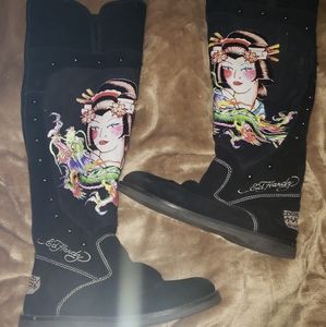 Don Ed Hardy boots